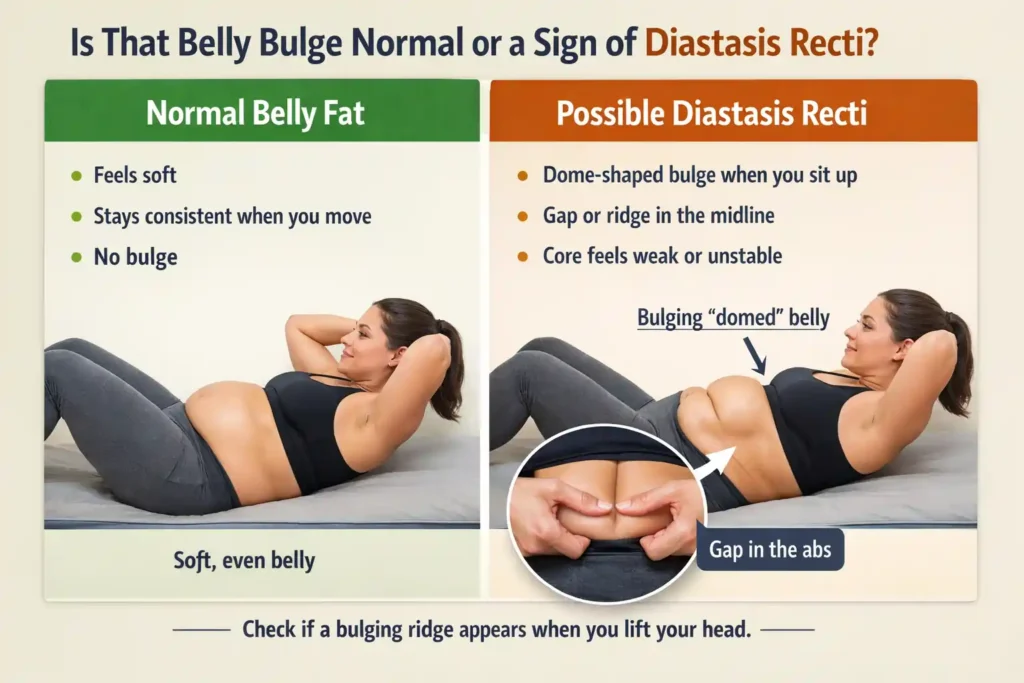 Is That Belly Bulge Normal or a Sign of Diastasis Recti Busby