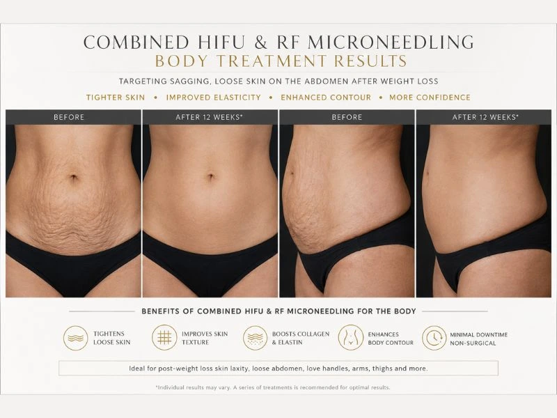 ultimate skin tightening treatment results Busby