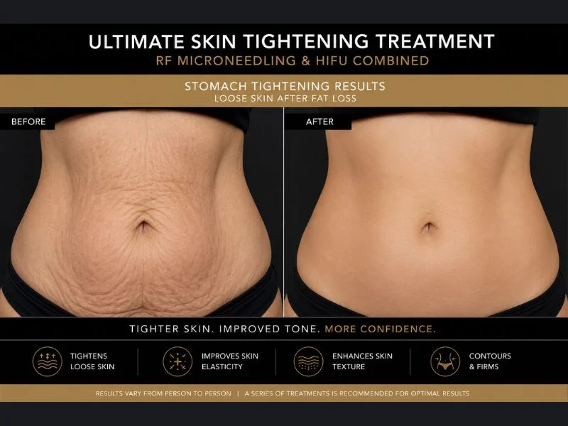 The Ultimate Skin Tightening Treatment body results Busby